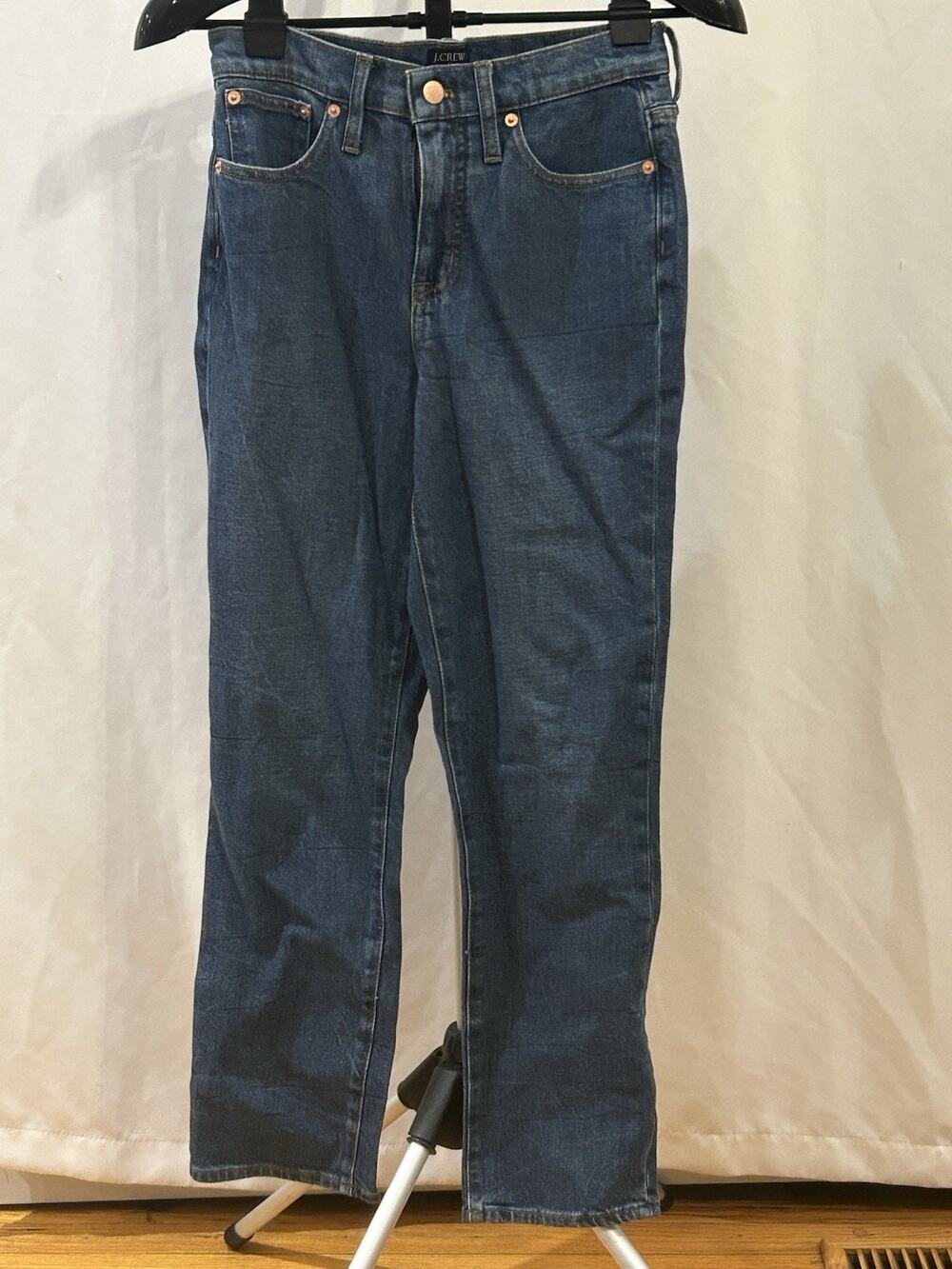 NWT J. Crew Essential Straight Jean Women's size 26